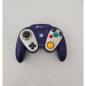 Pelican G3 Purple Wireless Controller for Nintendo GameCube NO RECEIVER